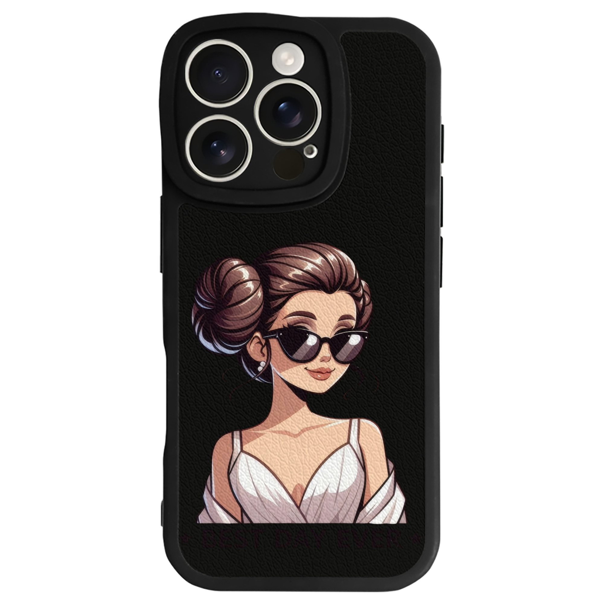 （画像用） スター・ウォーズ Star Wars 【iPhone 16シリーズ対応】シリコンスマホケース（レザー調） 材質：シリコン